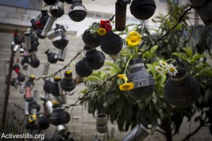 Protest against the occupation, Nabi Saleh, West Bank, 10.4.2015